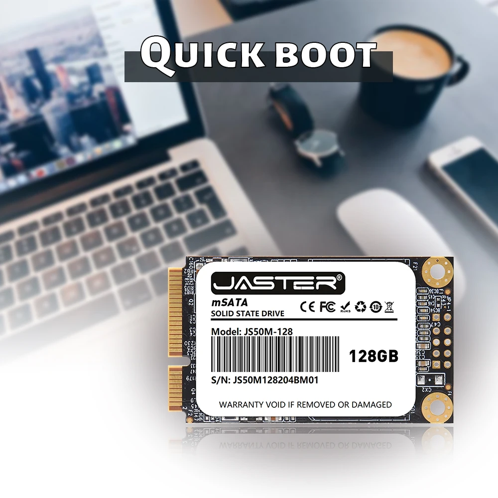 JASTER JS50M SSD mSATA твердотельный диск SATA III ssd 128 Гб 256 ГБ Внутренний жесткий для ноутбука