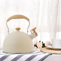 2 5l stainless steel whistling tea kettle food grade tea pot water bottle food grade tea pot suitable for all kinds of stoves