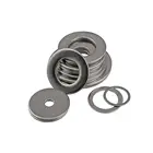 Плоская шайба M3 M4 M5 M6 M8 M10 M12 M14 M16 M20 304, нержавеющая сталь, большая плоская прокладка DIN125, толщина 1-4 мм