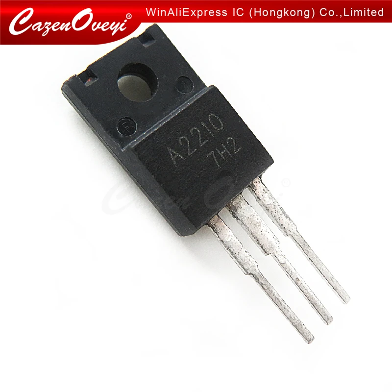 10 шт./лот = 5 пар (5 шт. A2210 C6082 ) 2SA2210 2SC6082 TO-220F в наличии на складе | Электронные