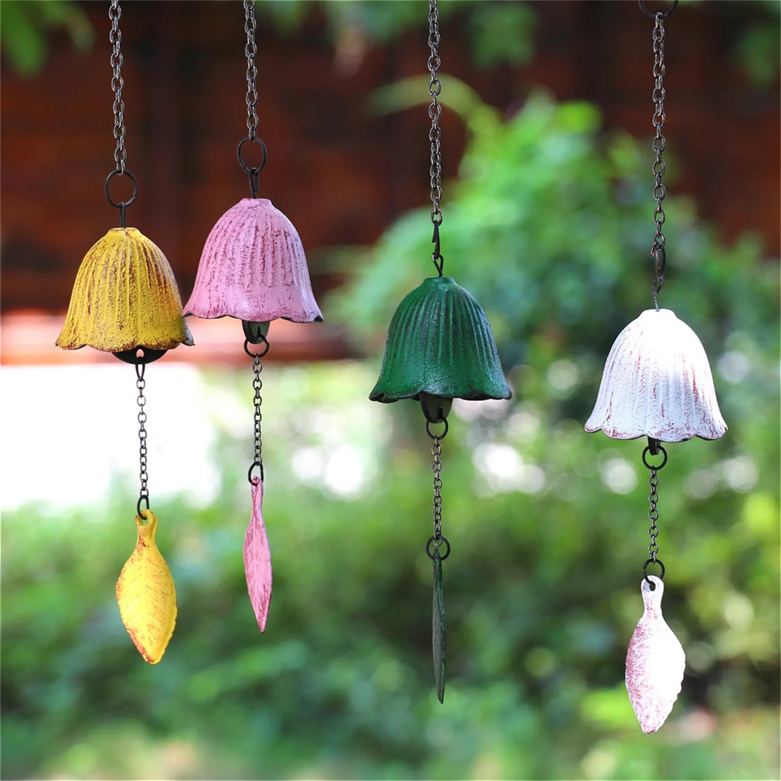 

Hot-selling Japanese Iron Wind Chime Retro Hanging Bell Outdoor Hanging Wind Bell Suit for Home Car Decoration 32cm