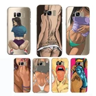 Чехол для телефона летняя сексуальная девушка женский бикини Мягкий чехол из ТПУ для Samsung Galaxy Note 20 10 S8 S9 S10 S20 S21 Ultra Plus FE