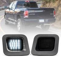 2x led license number plate light for dodge ram 1500 2500 3500 2003 2018 rear tag dropship bumper lamps
