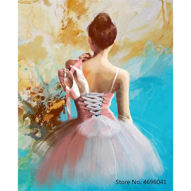 Картина по номерам рамки Раскраска домашний декор картины Рисунок Живопись