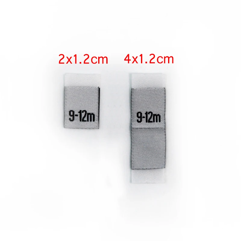 100 шт. этикетки с номером для детской одежды | Дом и сад