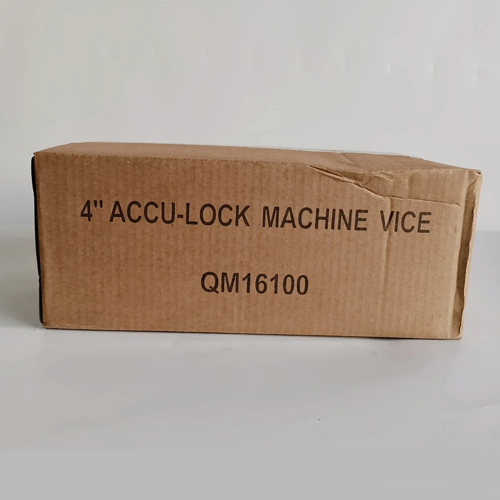 Высокая точность 4 ''скамейка станок фрезерный вице QM16100 с поворотным