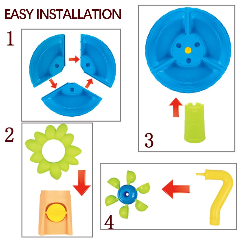 

22 PCS Beach Toys Water Sand Table Molds Beach Tool Kit Toddler Toys Sand Playset For Kids Boys Girls 4-6 Years Old Summer