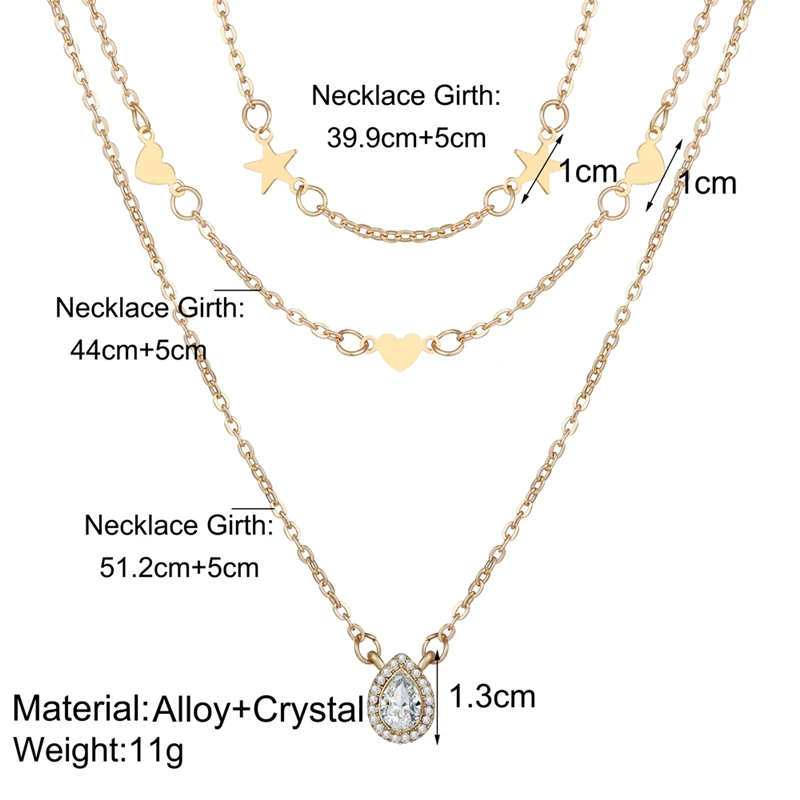 Винтажное многослойное ожерелье Bacolod золотого цвета для женщин ювелирные