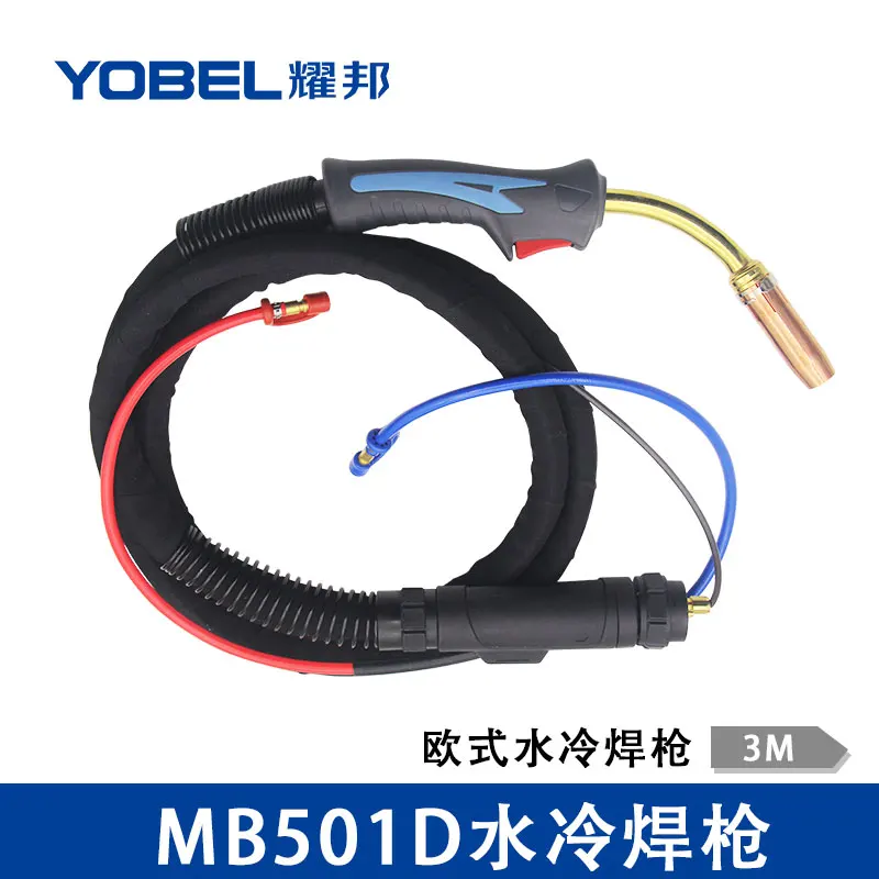 Газовый экранированный сварочный Тип Европейский MB501D с водяным охлаждением