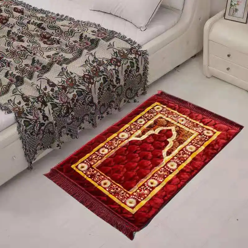 6 75x120 см мусульманский коврик для молитвы напольный коврик садовый паломничества большие ковры для гостиной, для дома, гостиной Спальня прикроватный Прямоугольный Коврик - Цвет: 6