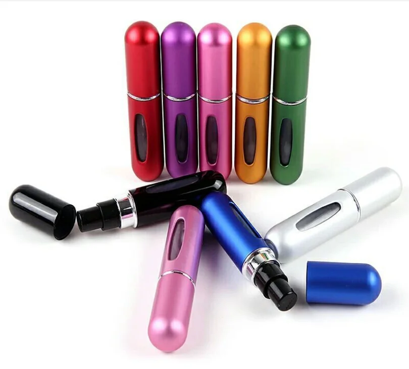 Парфюмерный флакон с распылителем Алюминиевый распылитель портативный дорожный