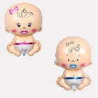 Воздушный шар из фольги для малышей, 1 шт., украшение для первого дня рождения, надувная игрушка для детей, Гелиевый шар