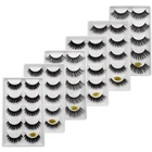 Ресницы для макияжа из норки YSDO, 5 пар, ручная работа, пушистые 3d ресницы, норковые ресницы, натуральные накладные ресницы, толстые накладные ресницы