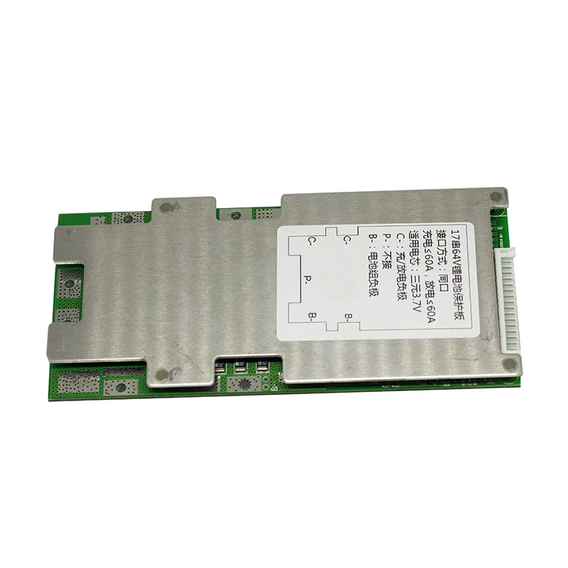 14S 52V 13S 48V 17S 64V 21S 72V 40A 60A 18650 BMS Li-ion Lipo Lifepo4 60A 20S 60V Battery Protection Board Avoid Short-circuit
