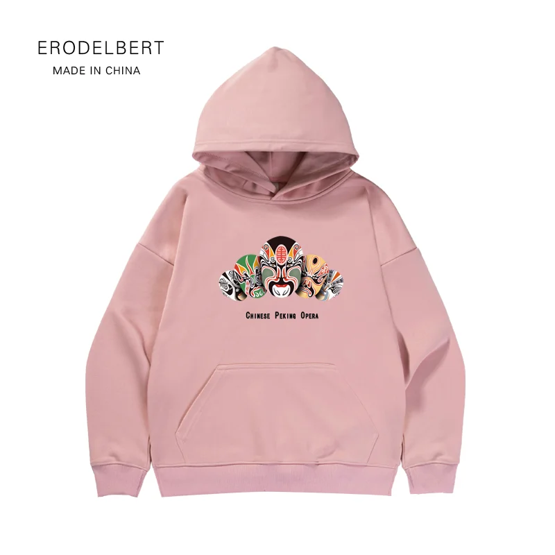 Квинтэссенция китайской культуры Acial makeup в Пекинской опере hoodieChinese Стиль Осень и
