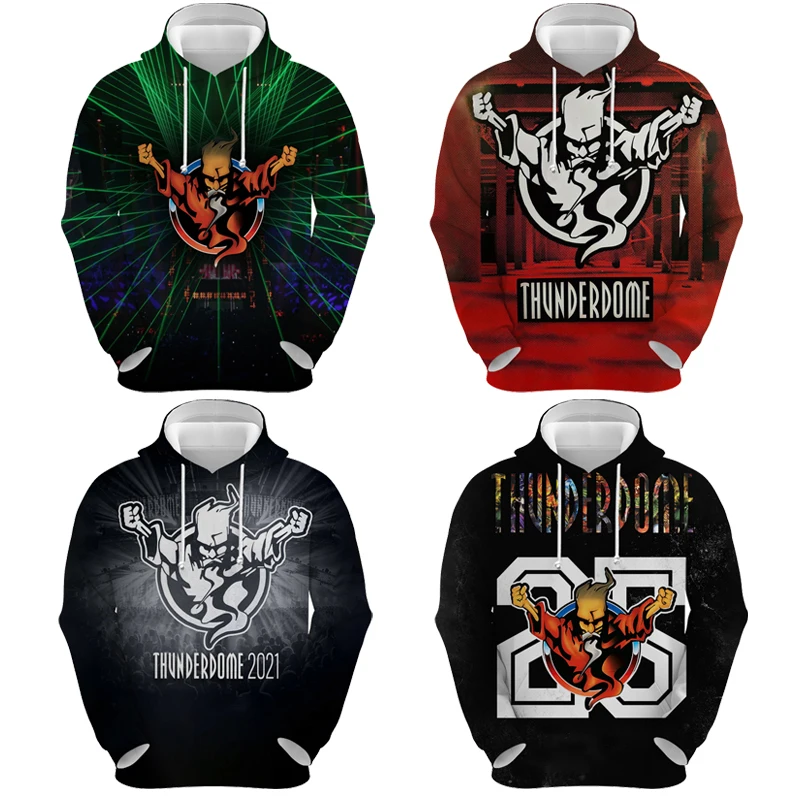 

Unisex Adult Thunderdome 3D Hoodies Spring Autumn Women Cartoon Anime Pullover Male Long Sleeve Sweatshirt Streetwear Sudadera