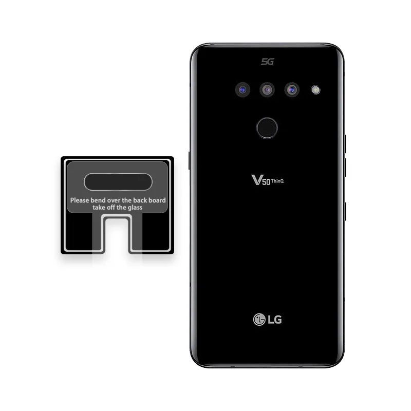 2 шт Ультра тонкое стекло для LG V50 ThinQ задняя камера Объектив Закаленное протектор