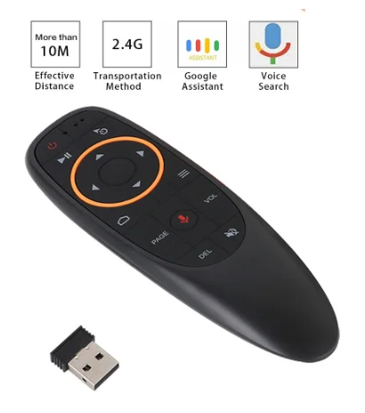 Голосовой пульт дистанционного управления G10 беспроводная аэромышь 2 4 ггц ик