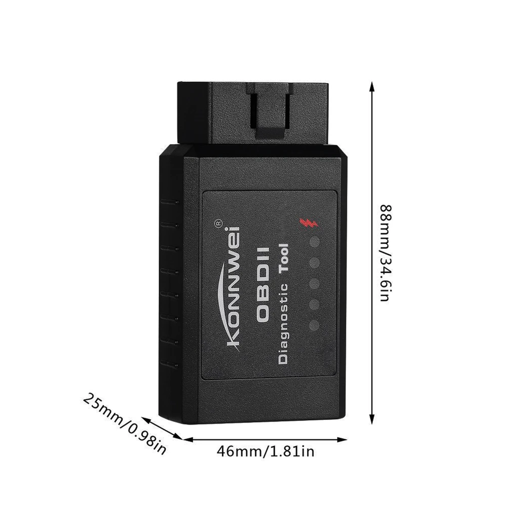 Оригинальный V1.5 elm327 Bluetooth адаптер Pic18f25k80 EML327 OBD2 1 5 для Android PC работает с FORSCAN ELM 327 на