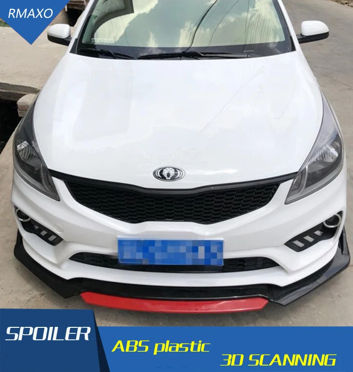 Передний спойлер для Kia K2 задний заднего бампера 2012-2020 RIO ABS | Автомобили и