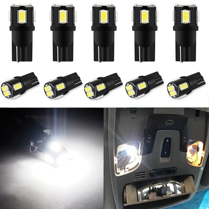10 шт. T10 W5W для Mercedes Benz W212 W176 W177 W205 W213 W246 светодиодный автомобиль Подсветка салона