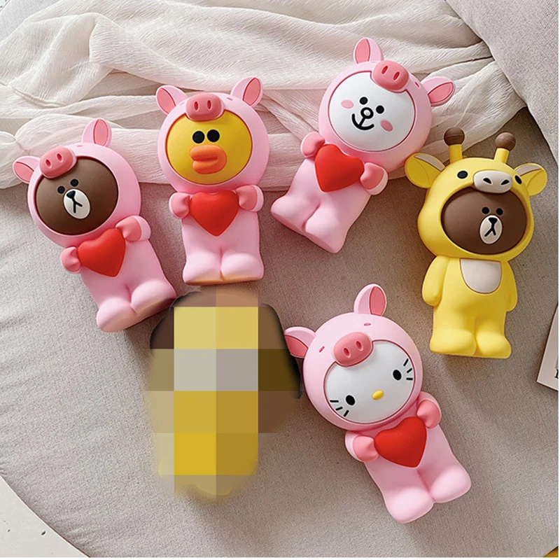 Силиконовые Большие пеналы Kawaii многофункциональная косметичка канцелярские