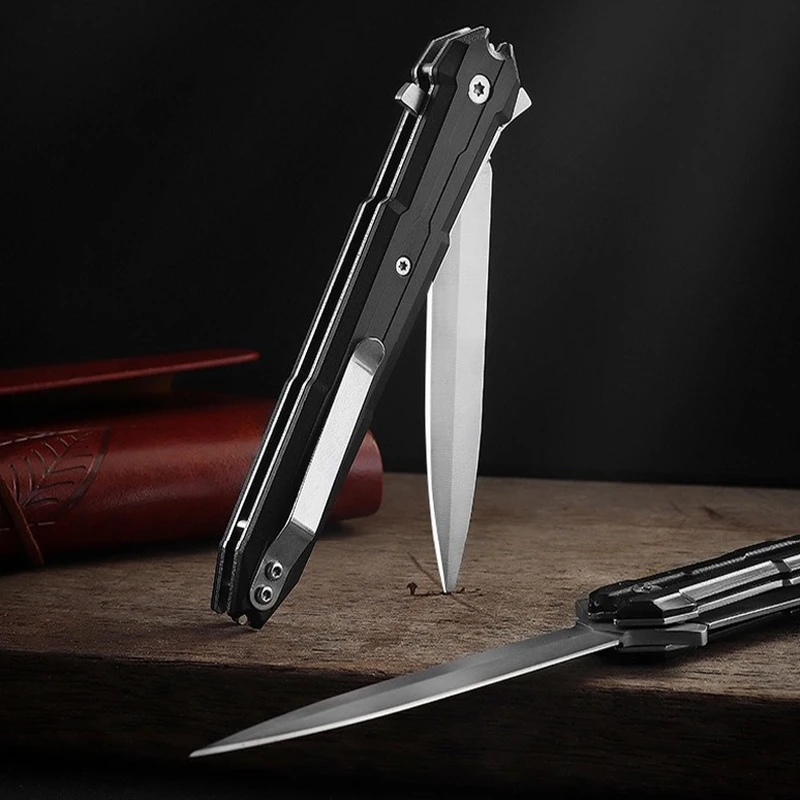 

Portable Outdoor Knife Self-defense Pocket Knife Portable Stainless Steel Folding Knife Fruit Knife Knives Folding
