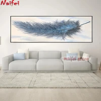 lage size full squareround drill 5d diy diamond painting cross stitch abstract feather 3d embroidery mosaic home decor gifts