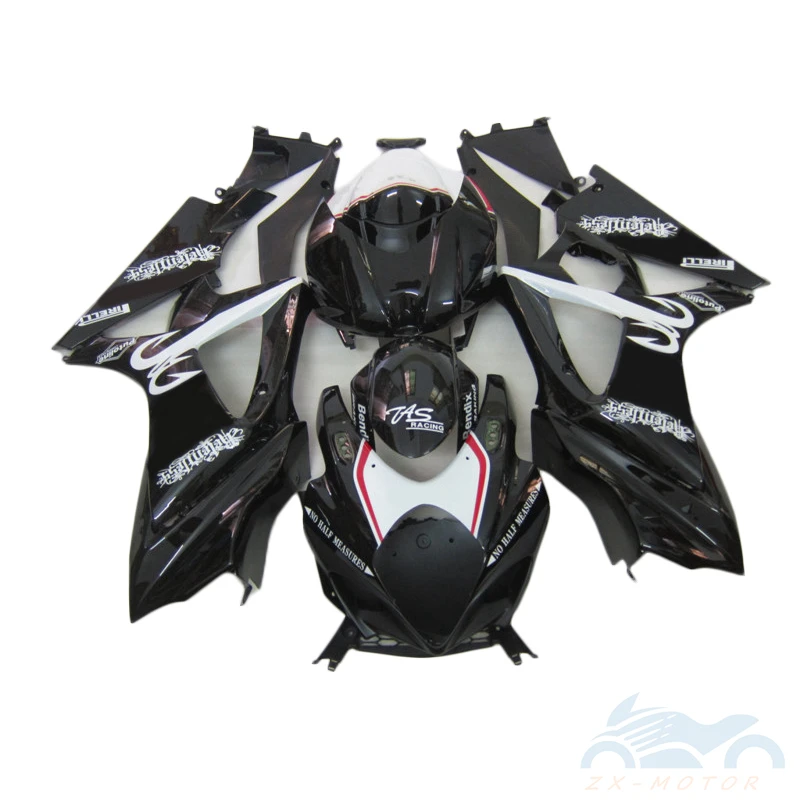 

Hot Sales Injection fairings Kits For Suzuki GSXR1000 K7 2007 2008 Black White Motorcycle Fairing Kits GSXR1000 07 08 BN17