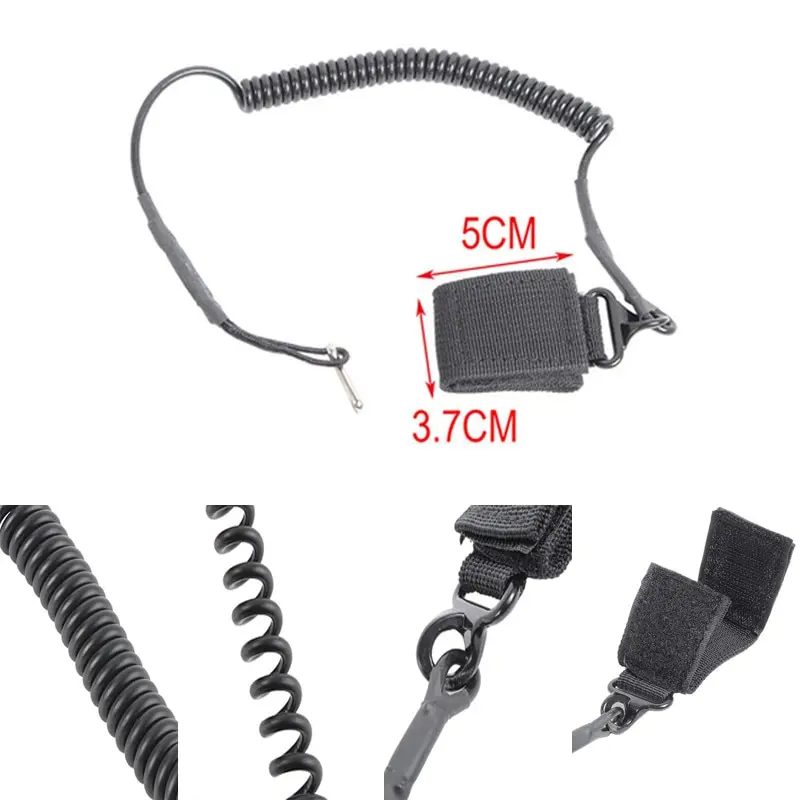 Шнурок для спирали ремешок охоты пистолета инструмента рюкзак страйкбола