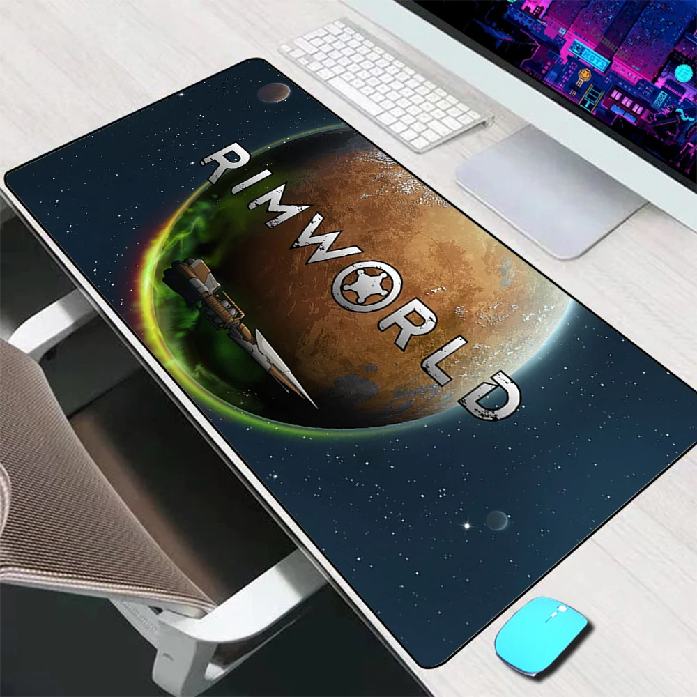 

Коврик для мыши RimWorld, большой игровой аксессуар, для клавиатуры, офиса