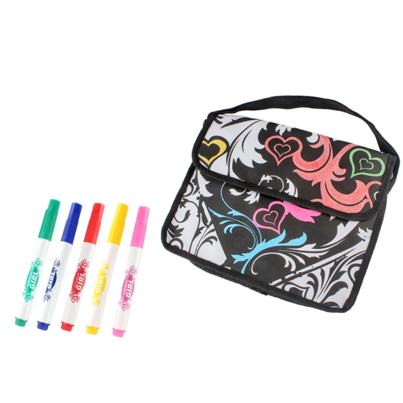 

Graffiti Painting Tote Bag Antistress Puzzles Eco-friendly Child Educational Toy Q6PD