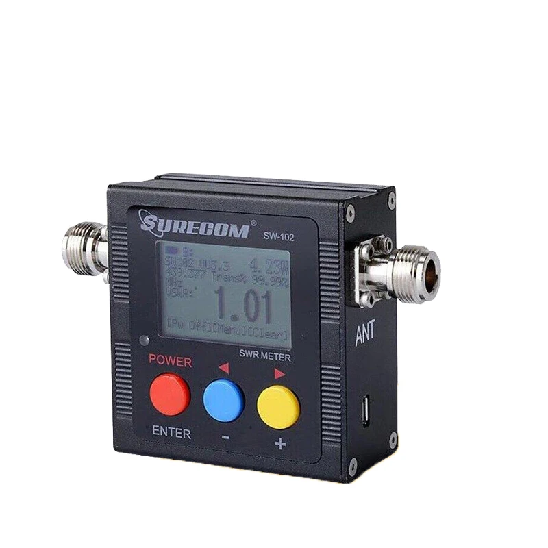 SW-102 125-525 Mhz цифровой VHF/UHF Power SWR Meter SURECOM для двухсторонней радиосвязи | Мобильные
