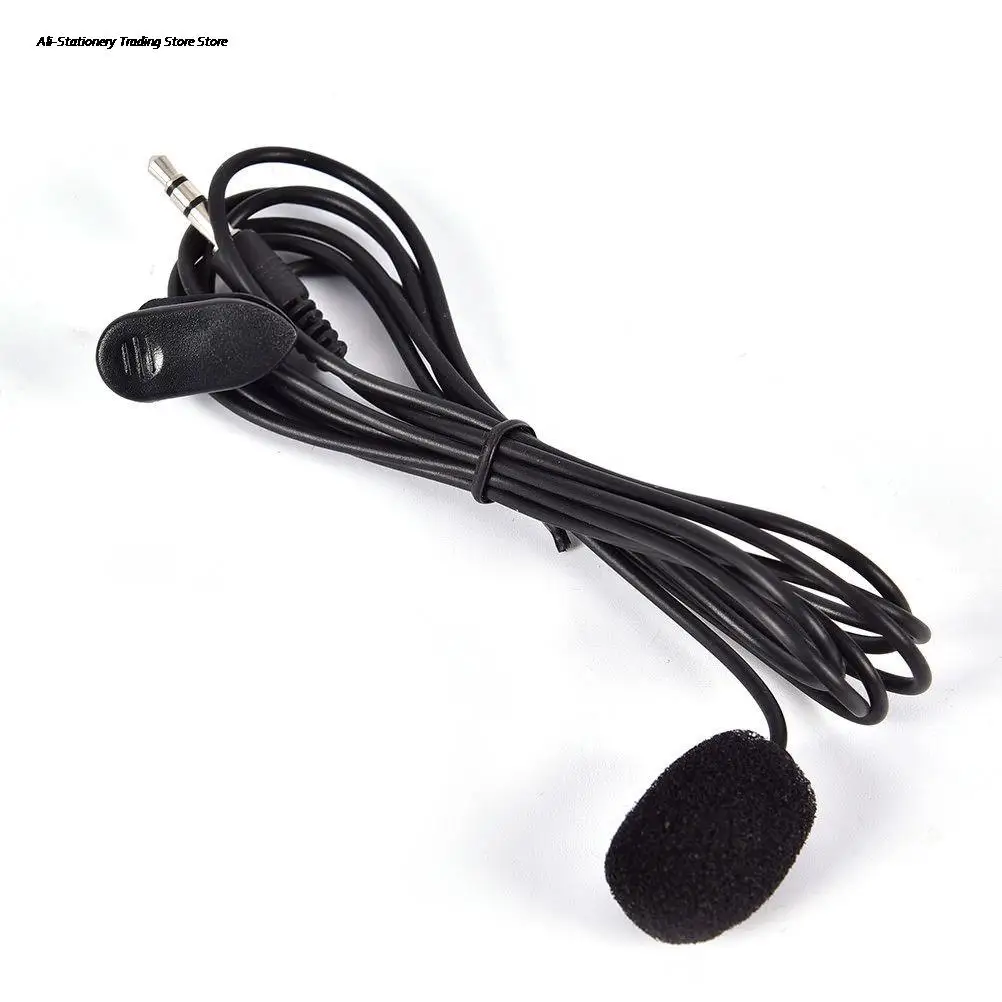 1.5m Mini Portable Microphone Clip-on Lapel Lavalier Mic Wired Mikrofo/Microfon for Phone Laptop | Электроника