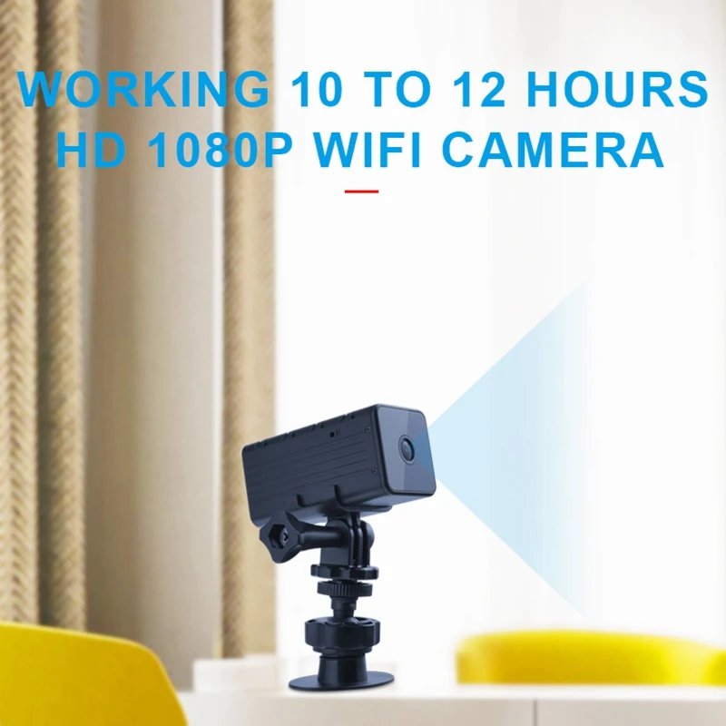 WD9 Мини Wifi камера HD 1080P ночное видение микро широкоугольное Обнаружение движения