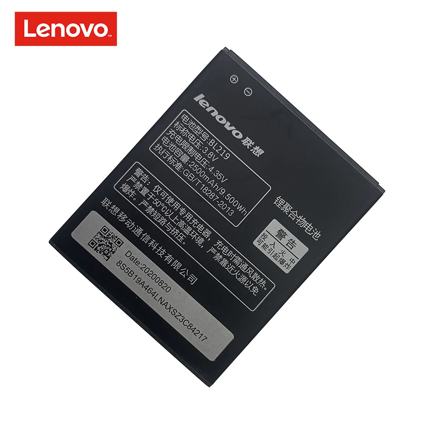 

100% Original 2500mAh BL219 BL 219 LI-ion Phone Battery For Lenovo A880 S856 S810t A889 A890e A916 Replacement Phone Bateria