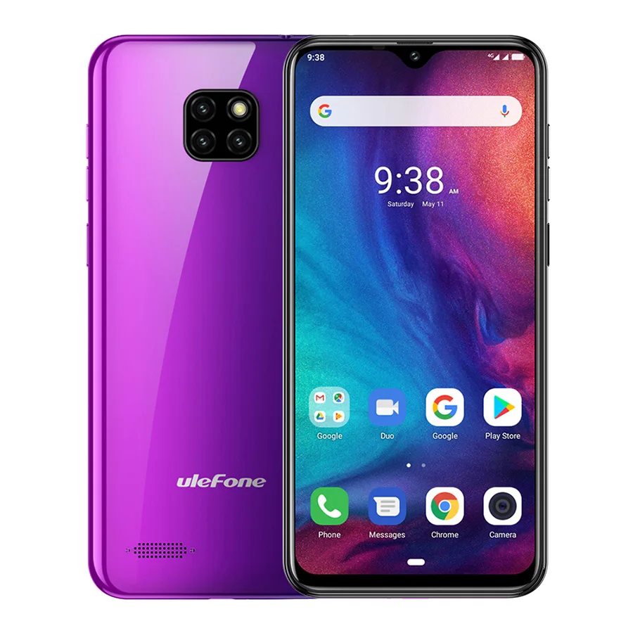 Ulefone Note 7P смартфон с 5 дюймовым дисплеем четырёхъядерным процессором MT6761VWB ОЗУ 3 ГБ