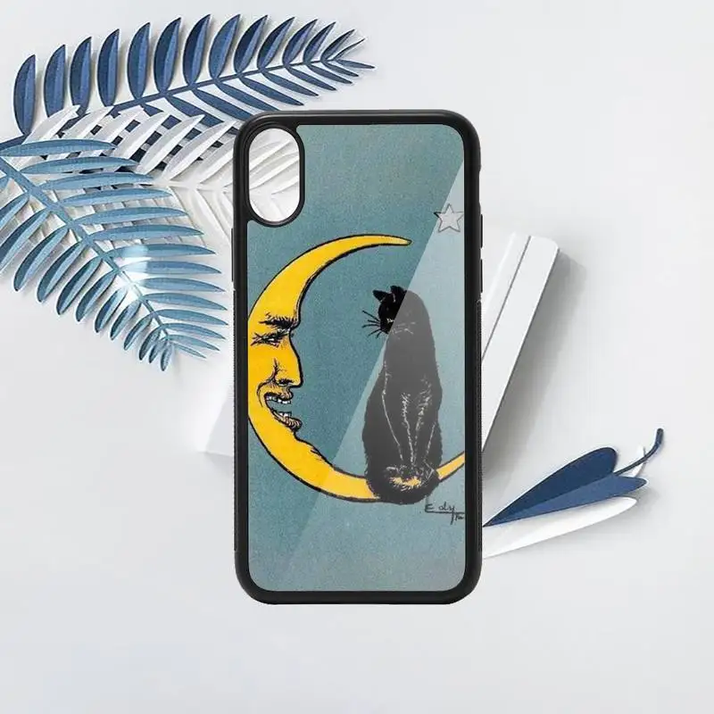 

Witches moon Tarot Mystery totem Phone Case PC for iPhone 11 12 pro XS MAX 8 7 6 6S Plus X 5S SE 2020 XR