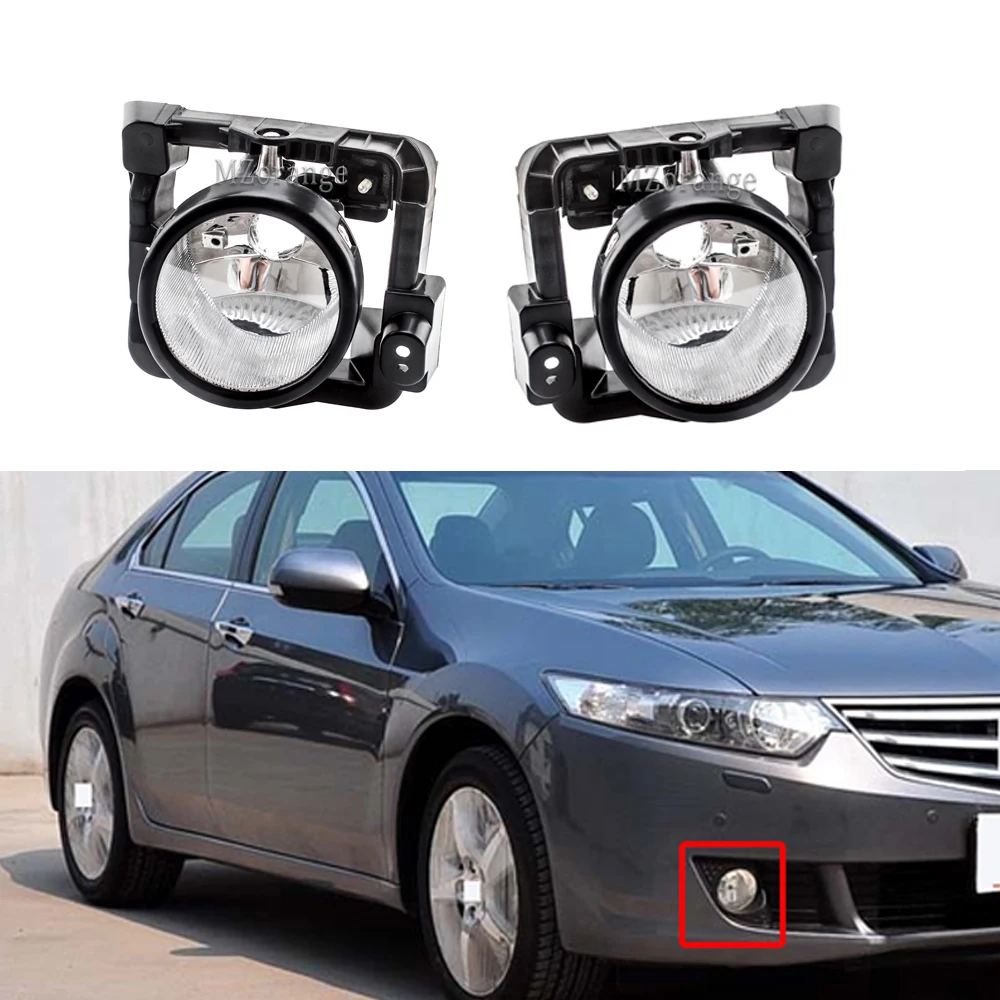 Противотуманные фары на передний бампер для Honda Accord Euro CU Spirior 2008-2012 Acura TSX CU1 CU2 2010 2011