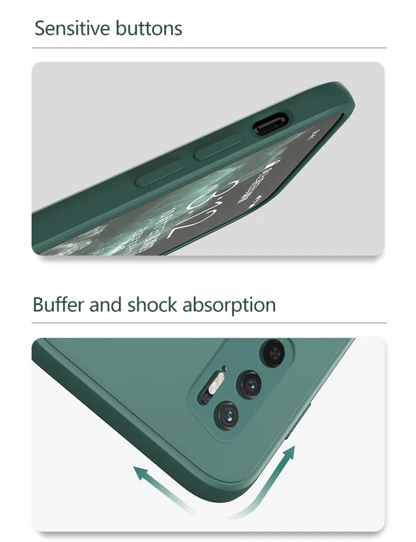liquid silicone phone case for poco m3 pro 5g poco f3 poco x3 gt f2 prosoft camera lens protect cover free global shipping