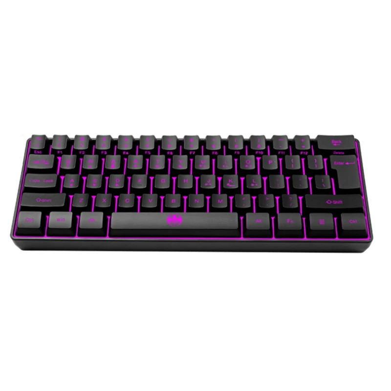 

Клавиатура с RGB-подсветкой, Bluetooth 2,4G, 61 клавиша
