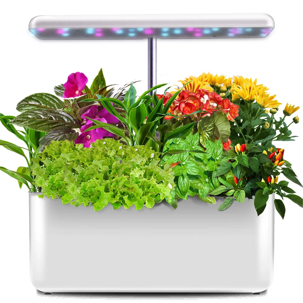 

Ecoo Grower Indoor Plant Hydroponics Soilless Cultivation Plant Grow Light Auto Flower Nursery Pot For Plant Automatic Nursery