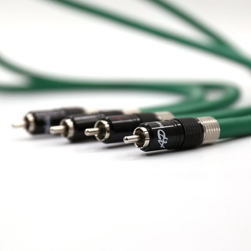 

MCINTOSH 2328 Hifi Silver-plated RCA Cable High Quality 6N OFC HIFI RCA Male to RCA Male Audio Cable