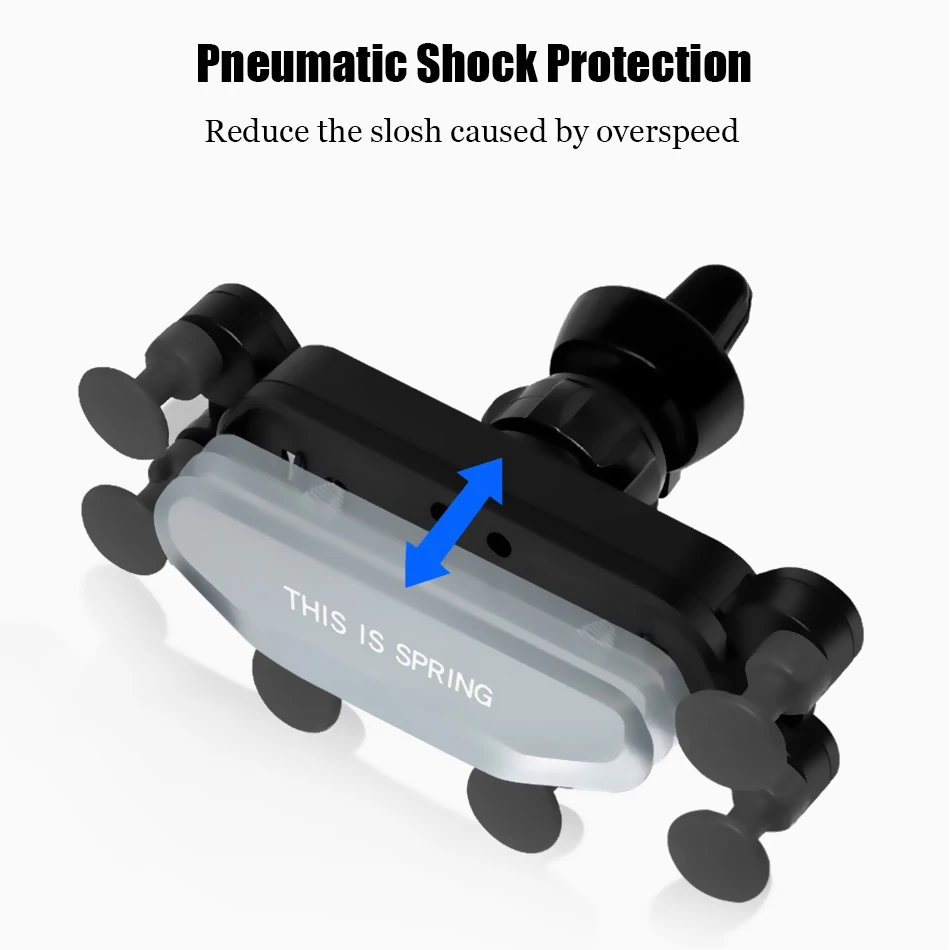 Универсальный автомобильный держатель для телефона iPhone X XS Max Samsung Huawei с