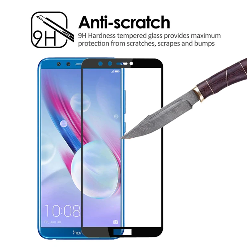 2 шт. закаленное стекло для huawei honor 9 lite защитное стекло huwei honor 9 9 lite светильник 9honor cam tremp verre