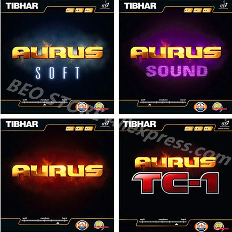 TIBHAR AURUS / SOUND/Мягкая оригинальная резиновая губка для настольного тенниса пинг