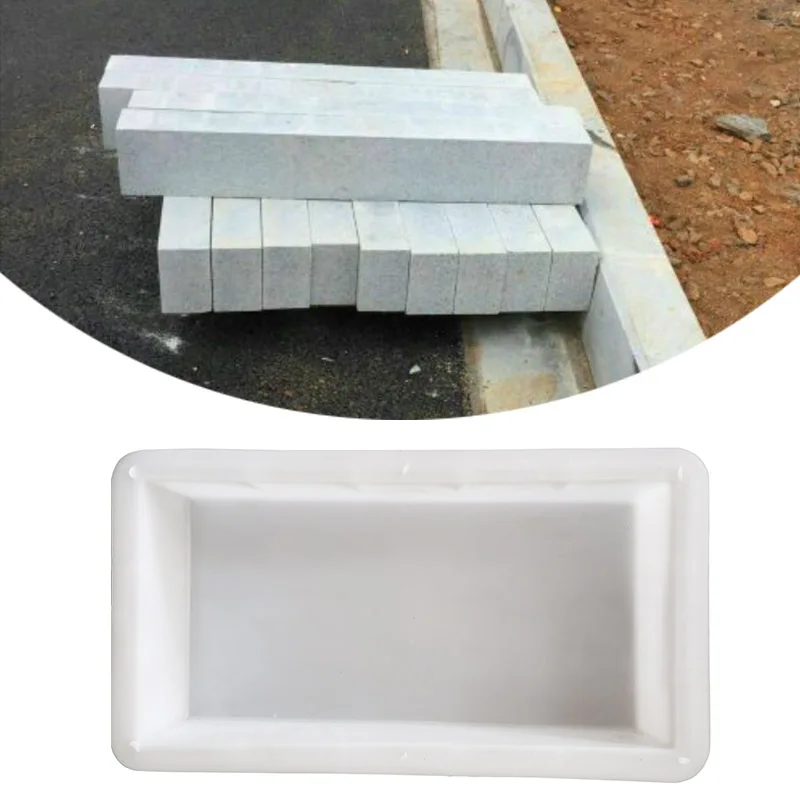 Stepping Stone Mold Pavement Road Concrete Brick Moulds DIY Mold Plastic Garden Tools Path Maker Cement Paving Home Yard Decor