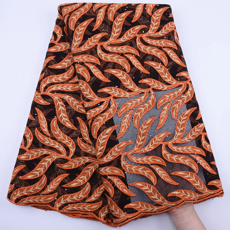 Небесно голубая стая кружевная ткань 2020 высококачественное кружево африканская