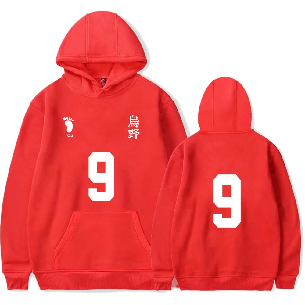 

New Haikyuu!! Manga Anime Peripheral Autumn Hooded Sweatshirt Casual Fashion Men and Women Hoodies Long Sleeve Leisure tops