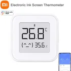 Электронный термометр Xiaomi с чернильным экраном, совместим с Bluetooth, беспроводной умный электрический цифровой гигрометр Mijia app